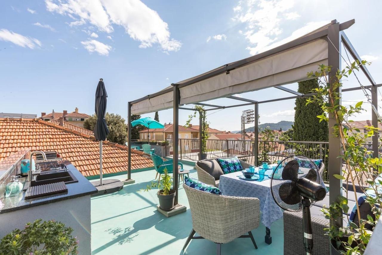 Boutique Triple House With Garden & Roof Terrace Vila Split Exterior foto