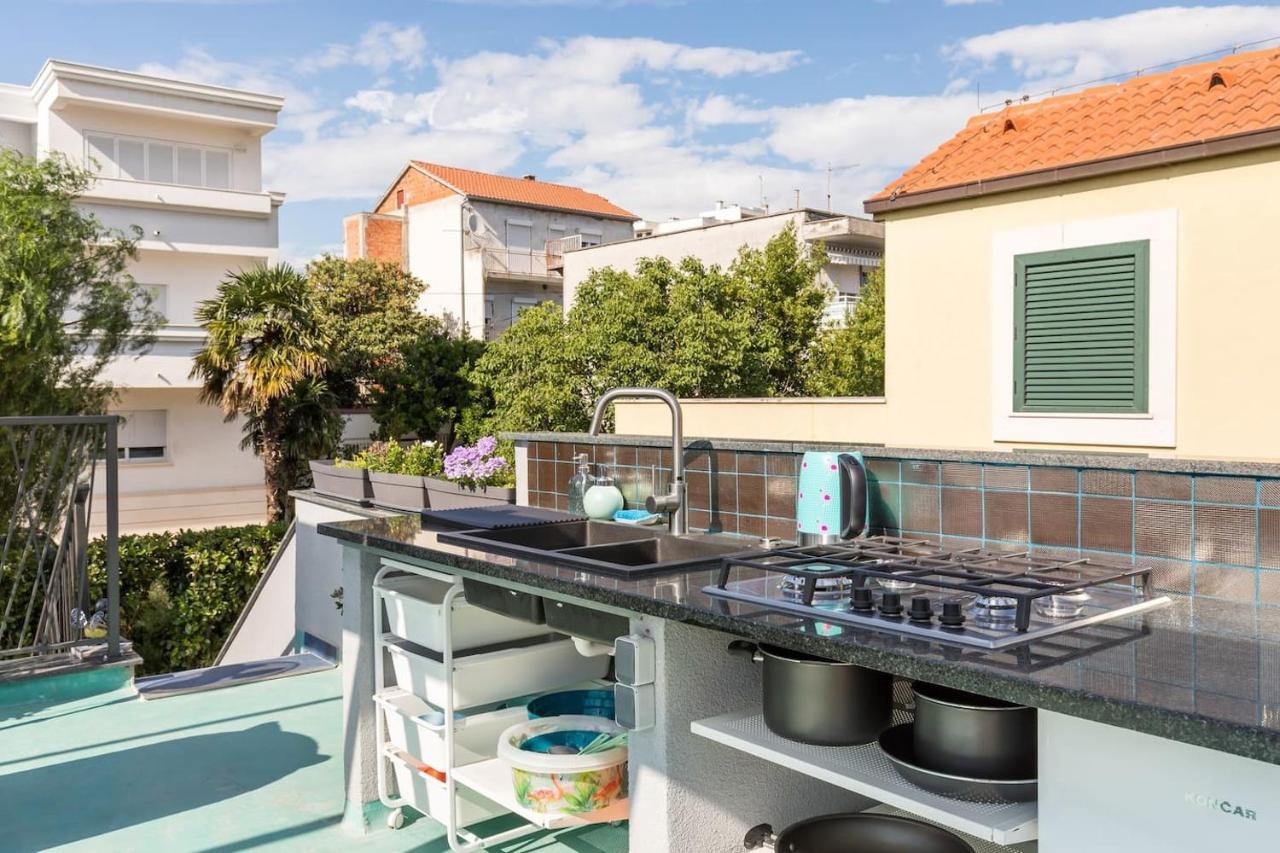 Boutique Triple House With Garden & Roof Terrace Vila Split Exterior foto